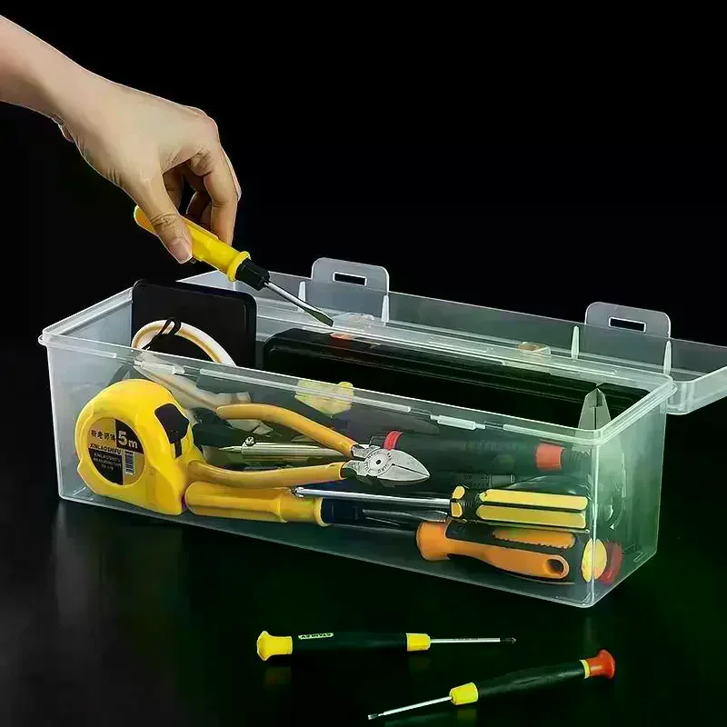 1/7pcs Tool Parts Storage Box Set Multi-Compartment Tool Organizer,Sorting Box For Screws,Wrenches,Hardware Accessories,and Toys