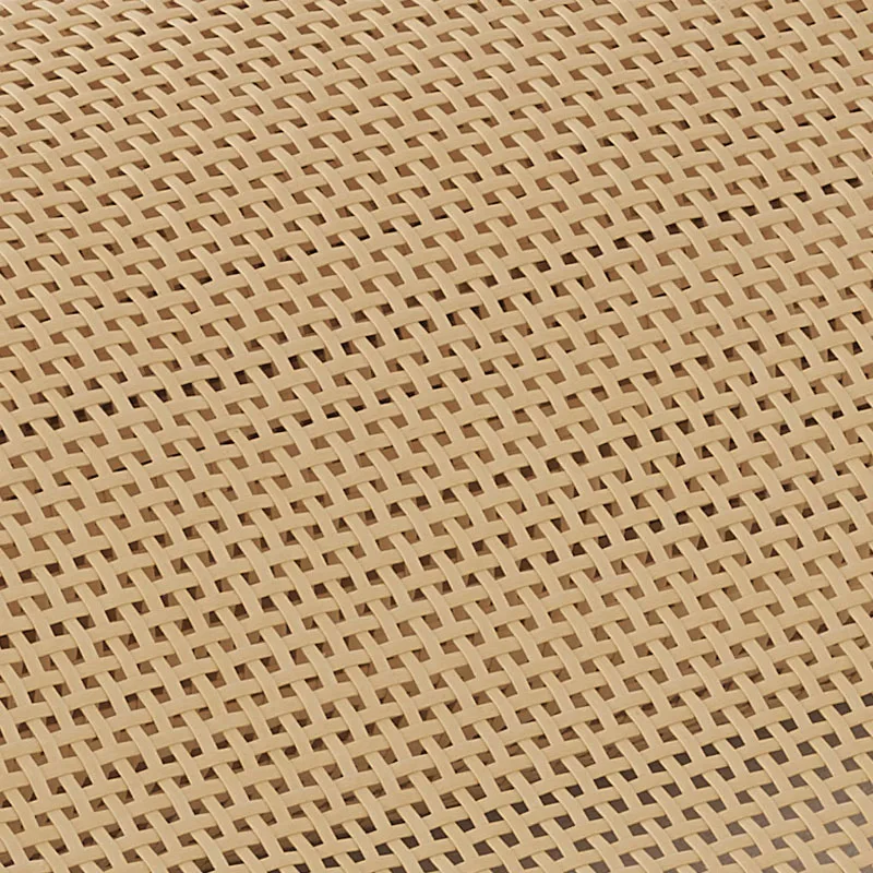 Rattan Material 0.4m - 0.55m Wide Handmade DIY Decoration Four-Corner Pe Square Eye Imitation Natural Ceiling Veneer Furniture Door Frame Screen Woven Mat Auxiliary