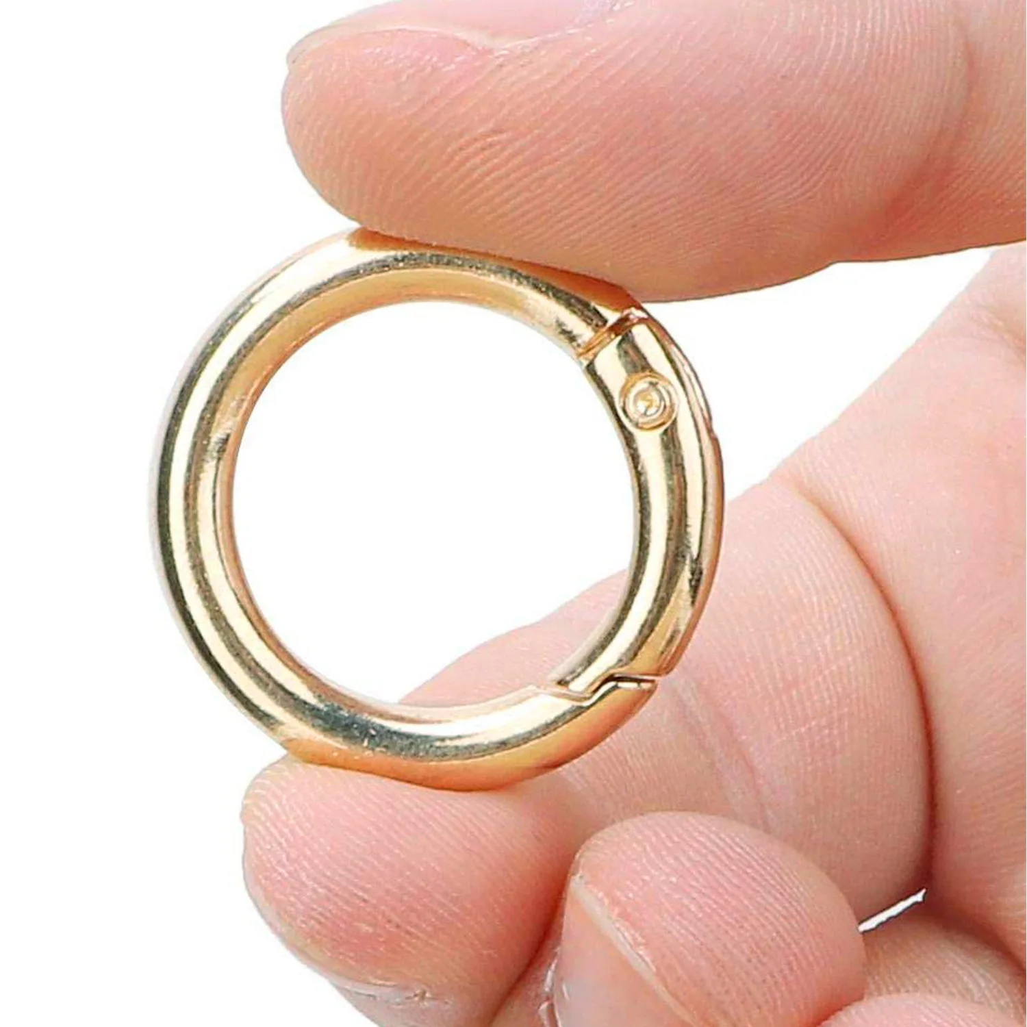 Round Key Chains Split Ring Key Rings For Bag Car Keychain Jewelry Making