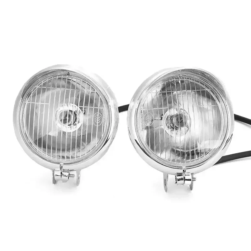 12V Universal Motorcycle Driving Passing Fog Spot Light Turn Signal Lamp Amber Light For Harley Honda Yamaha Kawasaki Suzuki