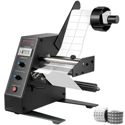 Dispositivo distributore automatico di etichette 140mm AL-1150D applicatore di etichette portatile adesivo che separa la macchina spelafili automatica per etichette