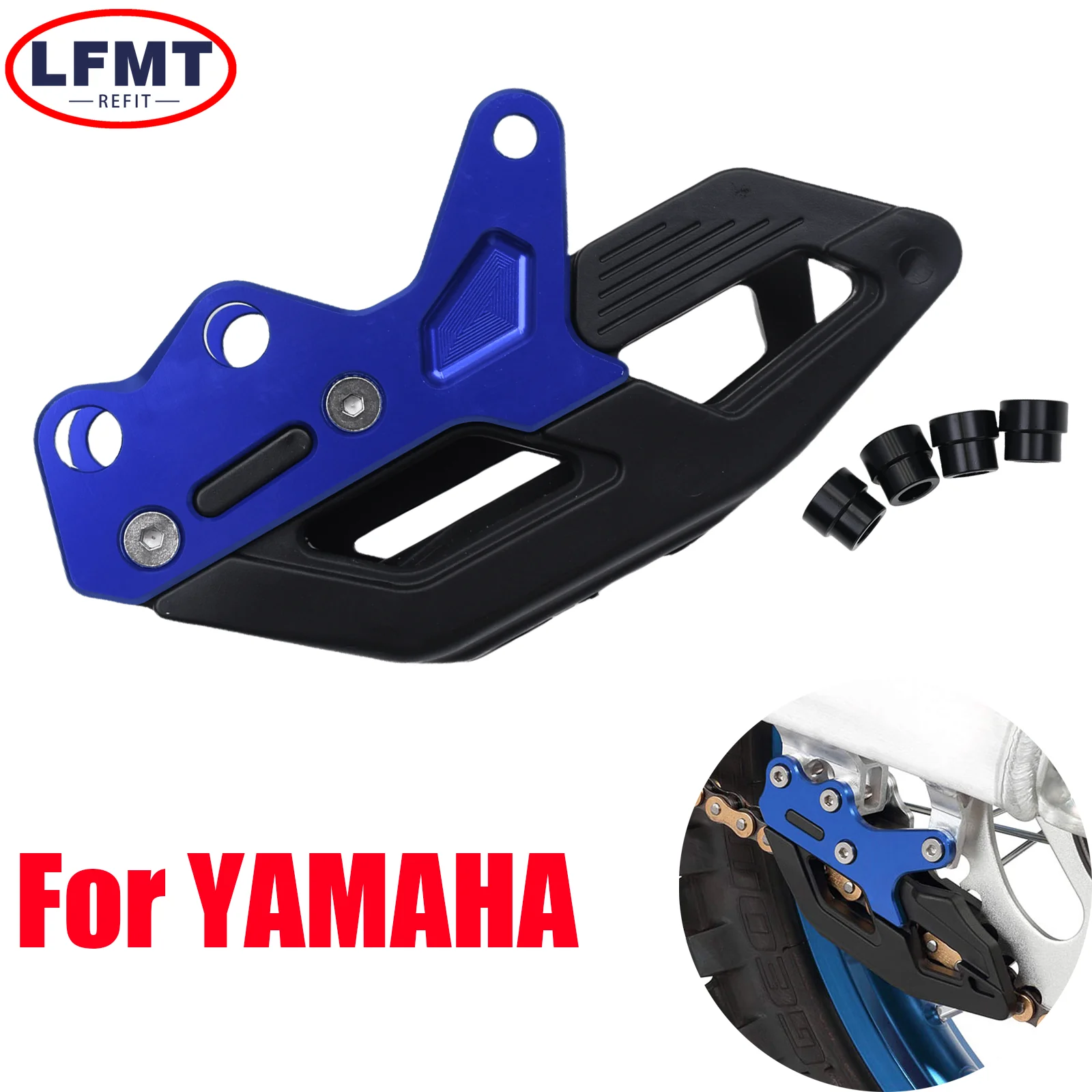 

Motorcycle Chain Guide Guard Protection For Yamaha YZ125 250 250F 250FX 450FX 450F 125X 250X WR250F WR450F 2007-2022