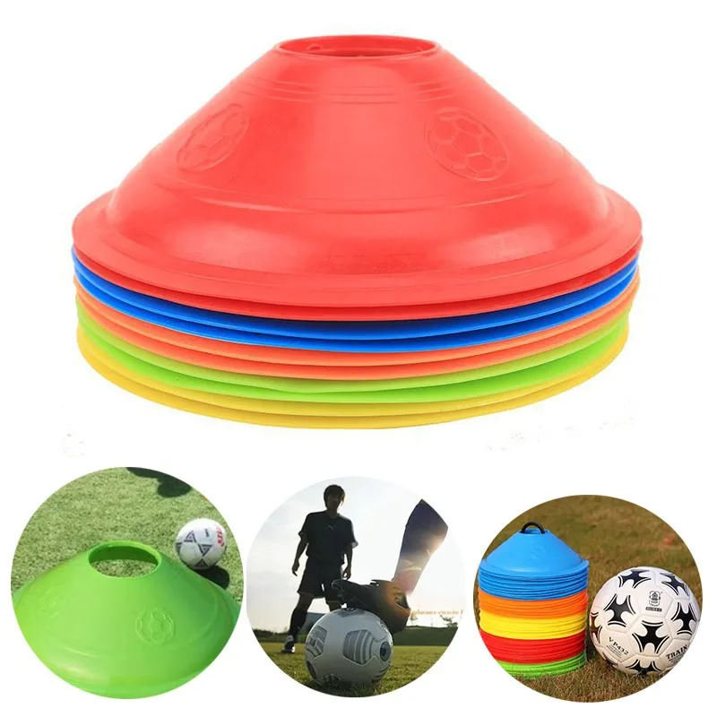 

5Pcs Soccer Discs Cone Markers Football Skating Agility Training Saucer Cones Marker Disc Sports Training Space Cone Accessories