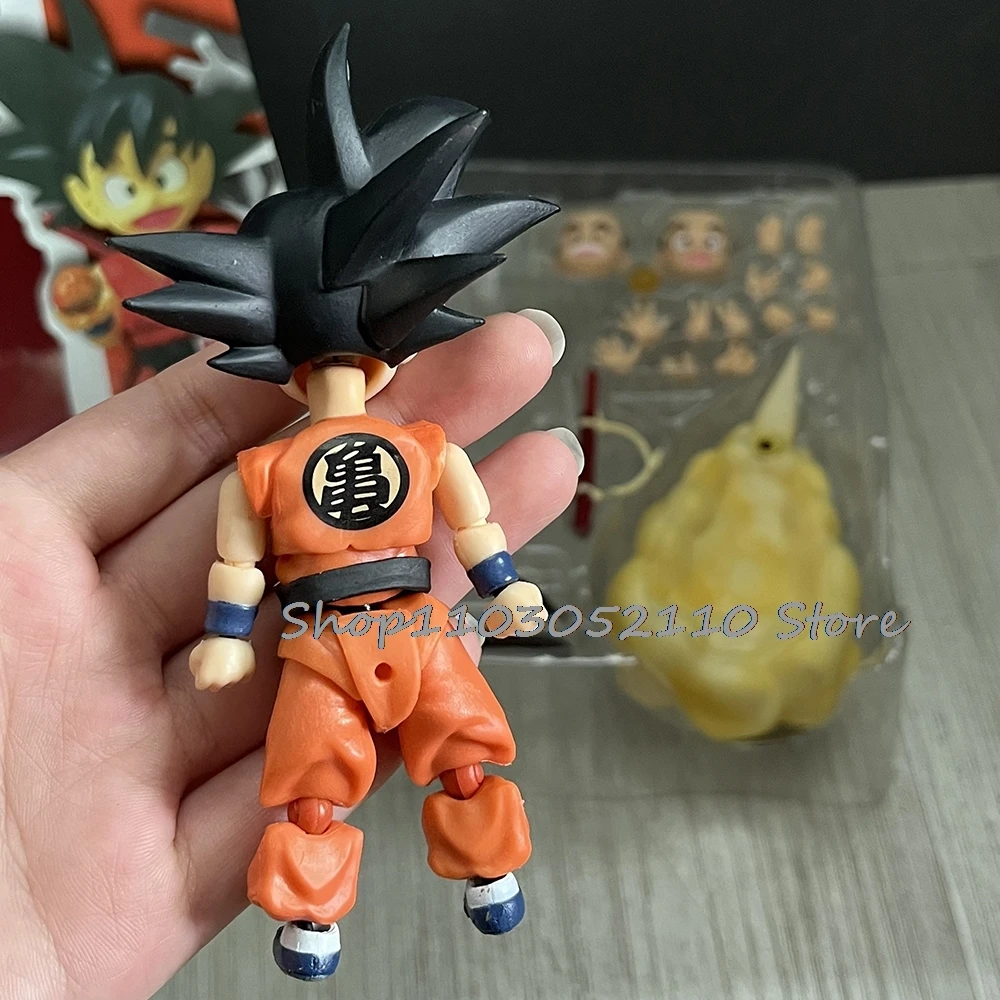 Dragon Ball Z Son Goku Figuur Anime SHF Goku Gk Salto Cloud Action Beeldje Beweegbare Collectie Pop Model Speelgoed Geschenken