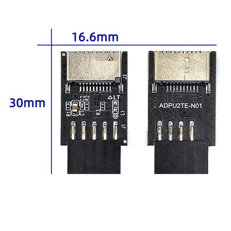 Top-Expansion Card Module USB2.0 Adapter 20 To 9 Pin Expansion Card