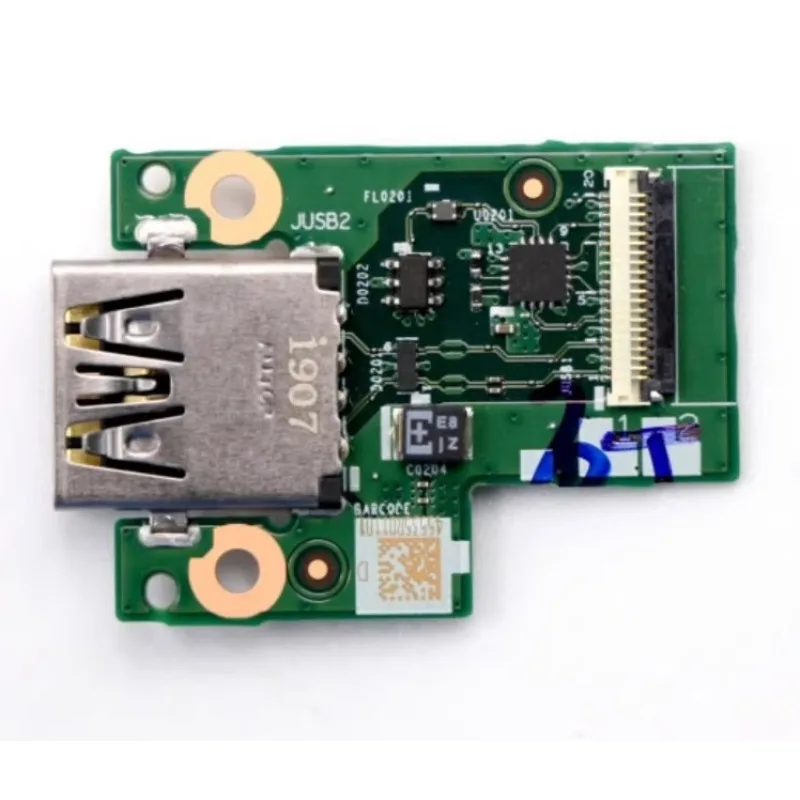 

Original Power USB Board for Lenovo T490 T590 P53S T14 T15 P14S USB Small Board Interface 02HK995