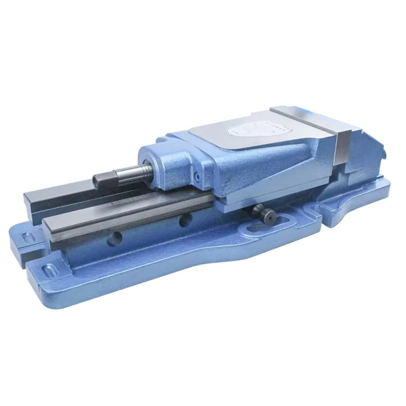 High Quality Professional Machine Tools Accessory Manual Drive Industrial Bench Vise Double Force Internal Pressure Vice