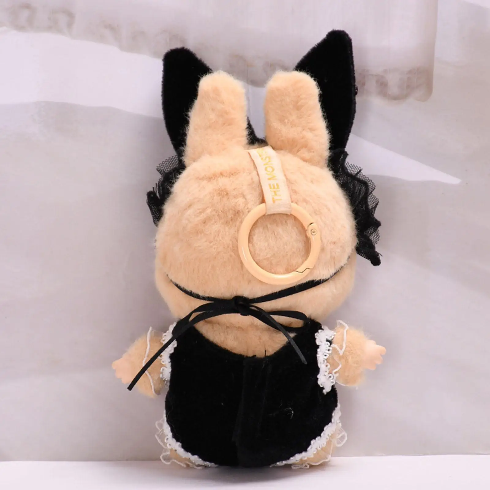 2 Pieces Fashion Dolls Bunny Girl Bodysuit, Miniature Clothes with Headband, Handmade Clothing for 10-15cm Dolls