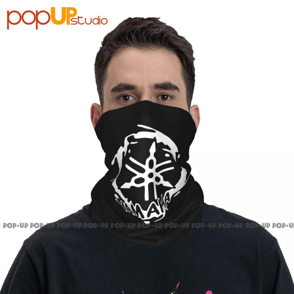 Yamaha_Road_Race P-287 Neck Gaiter Bandana Scarf Face Mask