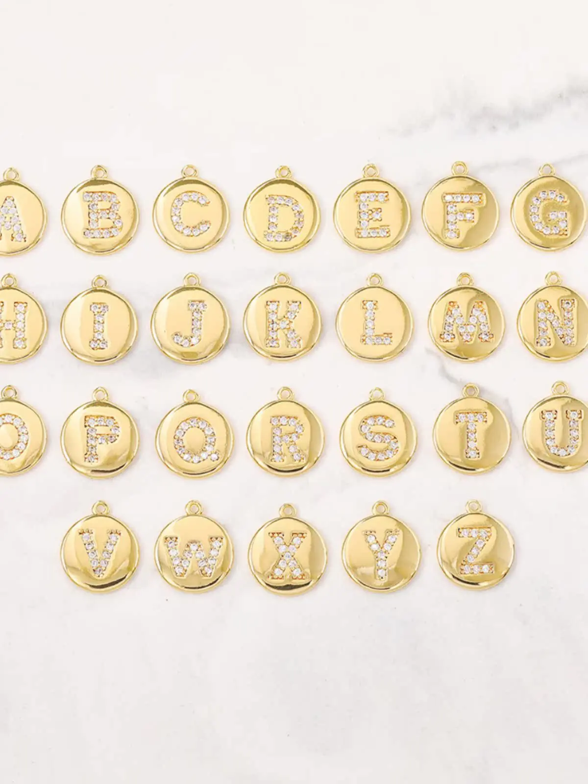 

DIY Metal Nelace Bracelet Earring Pendant f Finied Jewelry Accories Materials with Embedded Zircon Stone Twen-Six...