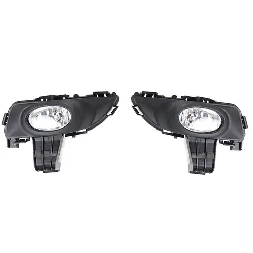 Imagen 2 del producto BS1C-51-690 para Mazda 3 M3 BK 1.6L 2003 2004 2005 2006 2007 2008 2009 2010 luz antiniebla del parachoques delantero con bombilla conjunto de lámpara antiniebla