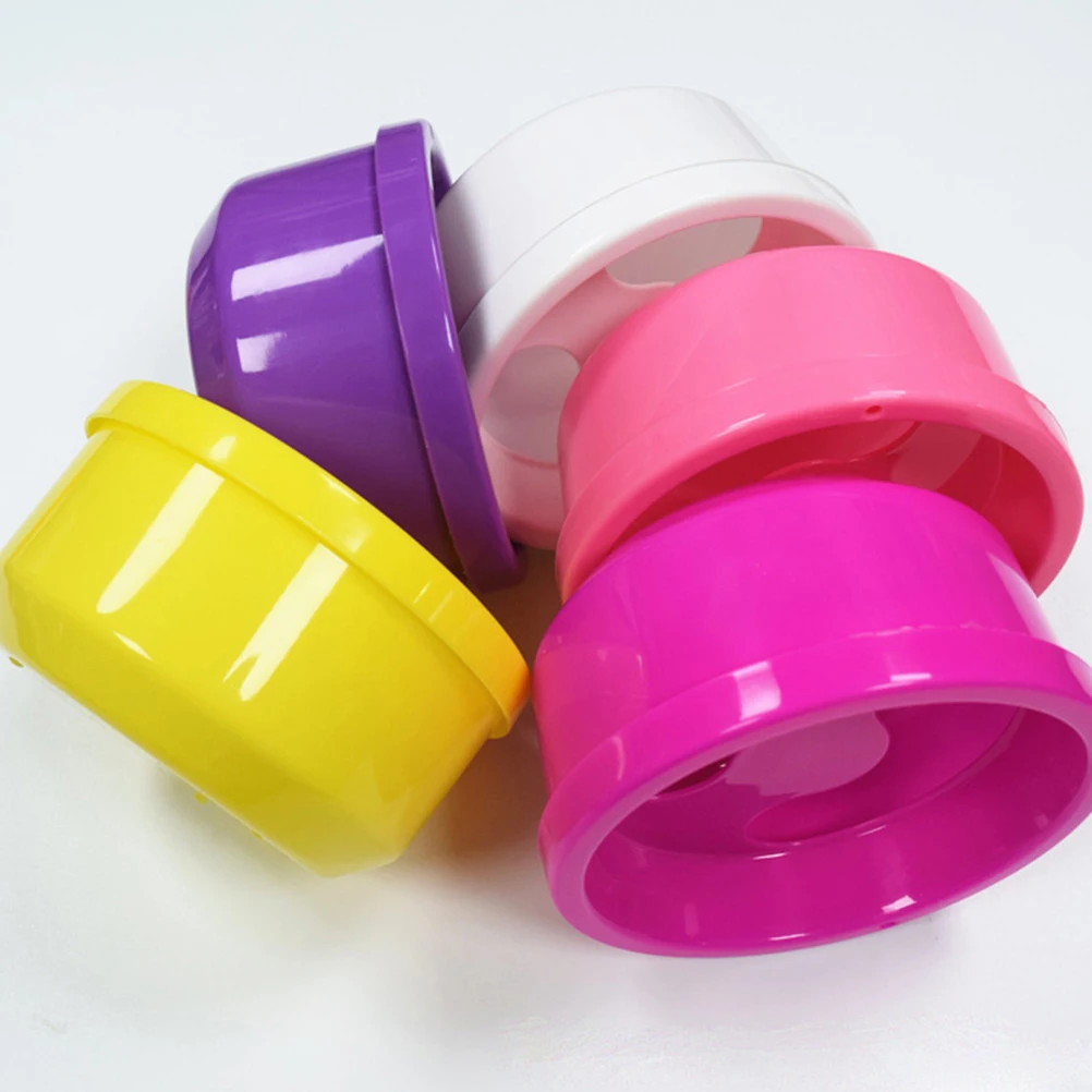 3 pçs manicure tigela de imersão 6.5 Polegada plástico dedo embeber tigela para remoção da arte do prego cutícula cuidados spa ferramenta salão de beleza suprimentos
