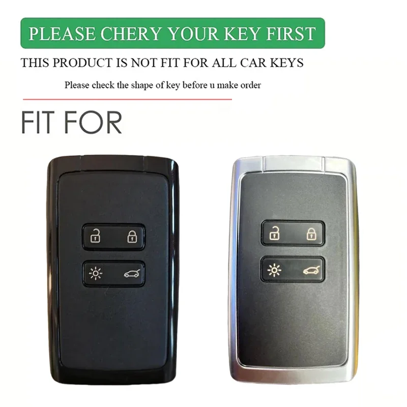 Silicone Car Key Case Cover For Renault Koleos Kadjar Clio Captur Megane Talisman Espace Zoe Scenic 4 Arkana Dacia Sandero