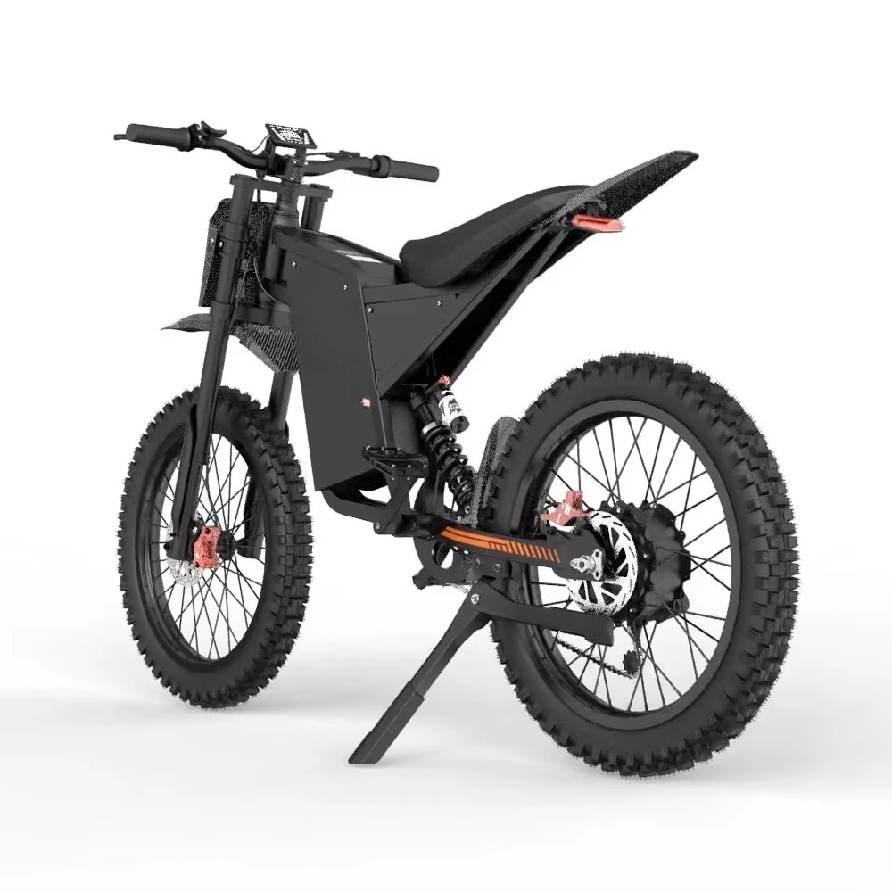 RRE High Power Mountain Bike Off-Road Electric Bike Fast Stealth Bomber Electric Mountain Bike with Burglar Alarm Adult Electric