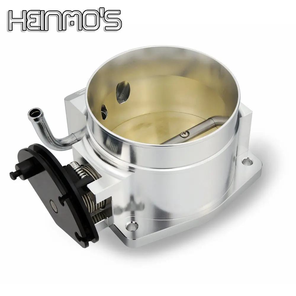 92mm 102mm For LS LS2 LS3 LS6 LS7 LSX Silver Throttle Body +Manifold Adapter Plate Black Aluminum 92mm Throttle Body Accessories
