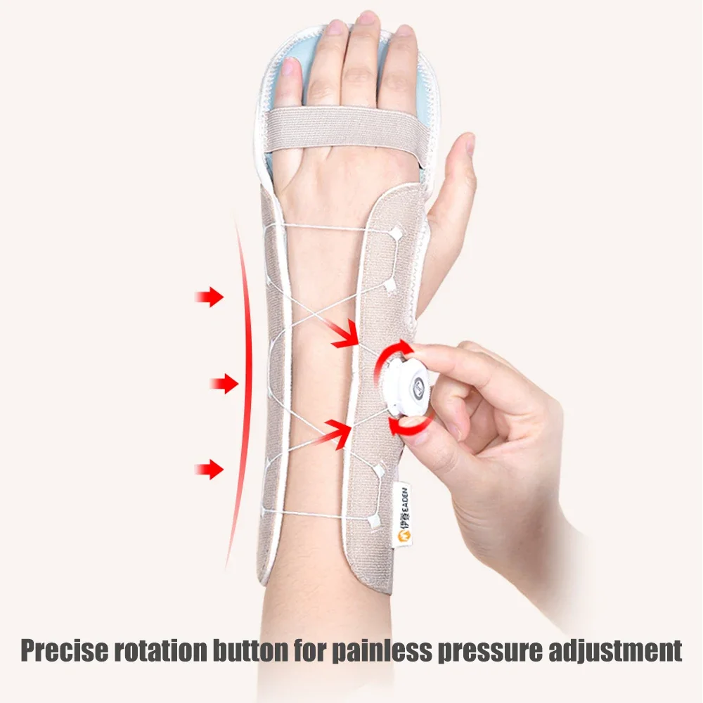 1PCS Night Support Wrist Splint - Removable Resting Hand Brace for Tendonitis & Arthritis Pain