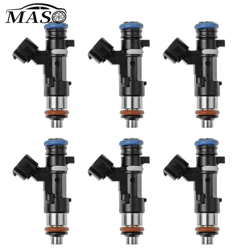 6Pcs Fuel Injectors Nozzle 0280158005 for Nissan Altima Maxima Murano Quest 3.5L 2004-2009