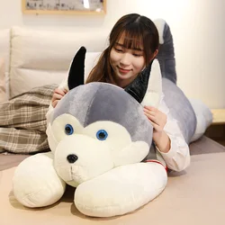 Hot New Huggable Giant Dog Plush Toy Soft Stuffed Husky Long Pillow Cartoon Animal Doll Sleeping Cushion Home Decor Kids Gift