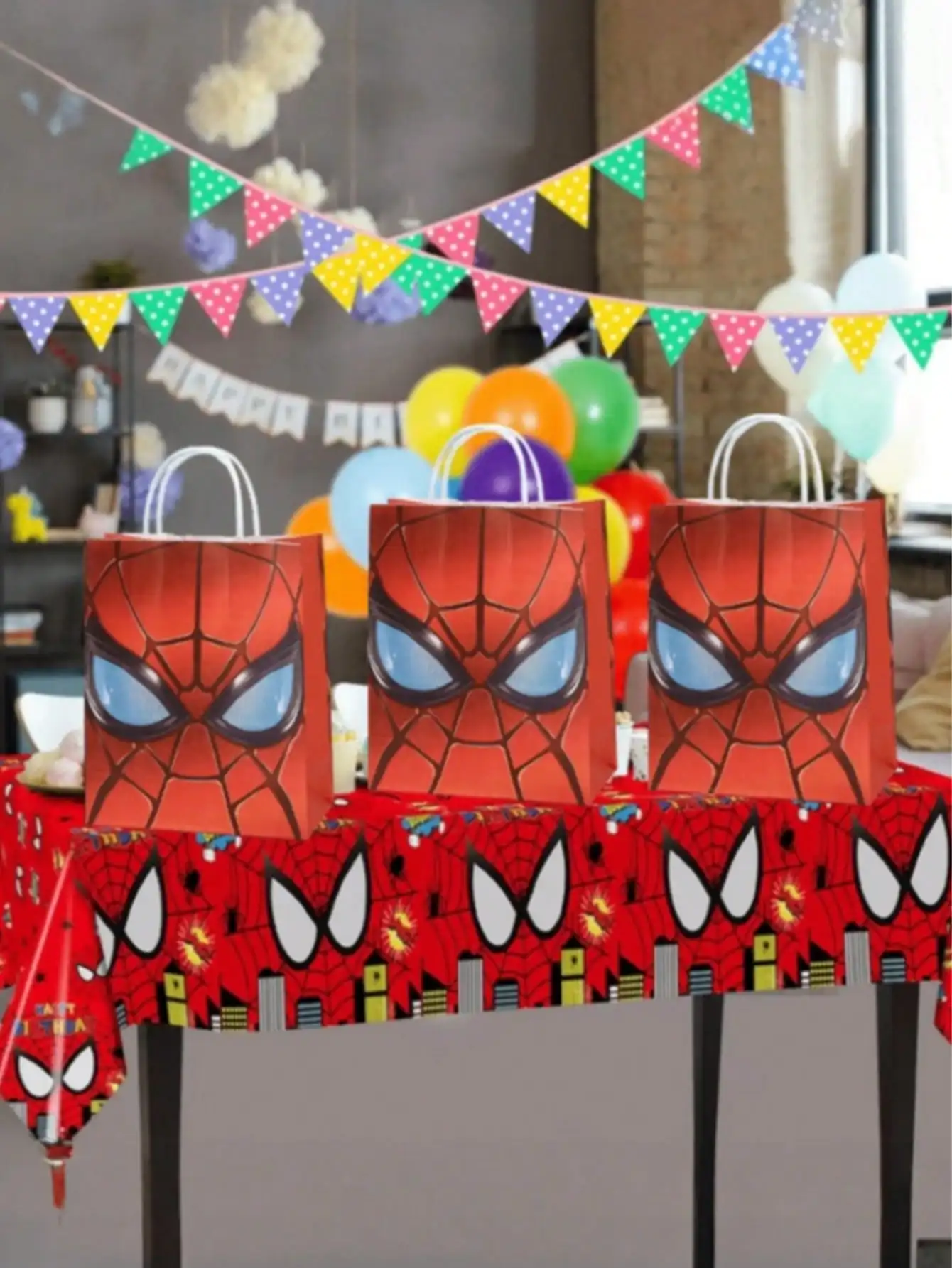 3/6/12 stuks Disney Spider Man thema cadeauzakjes, verjaardagsfeestje decoratiezakjes geschikt voor het opbergen van geschenken Chriamas