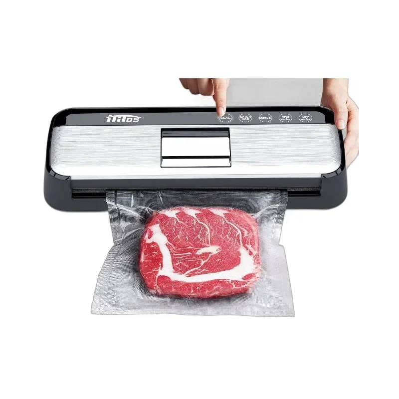 Vacuum packaging machine Household automatic vacuum food preservation machine Sealing small plastic sealing machine