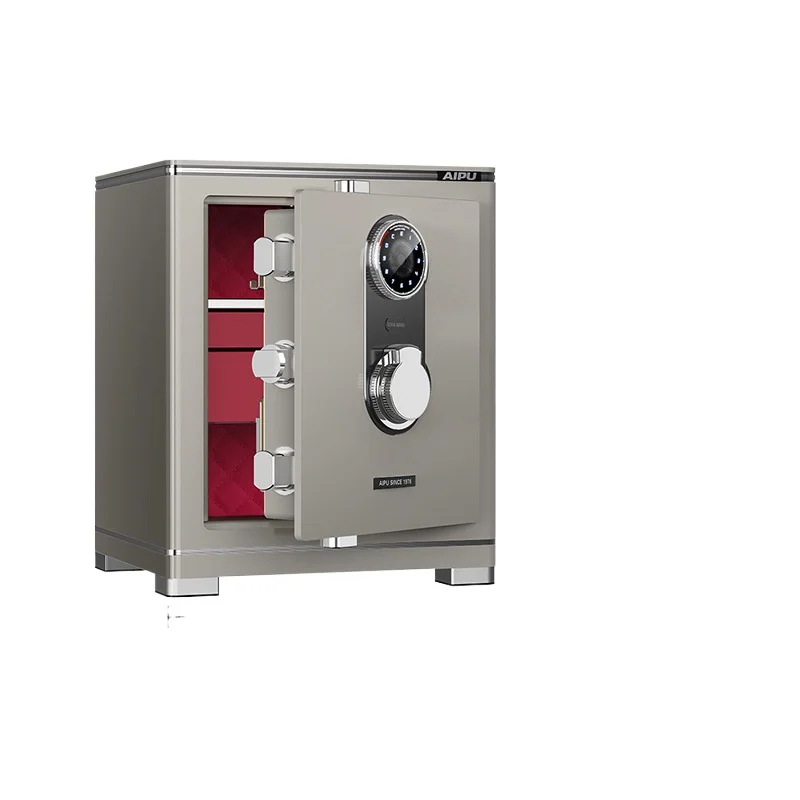 Safe deposit box household small fingerprint password office all-steel anti-theft safe new file cabinet