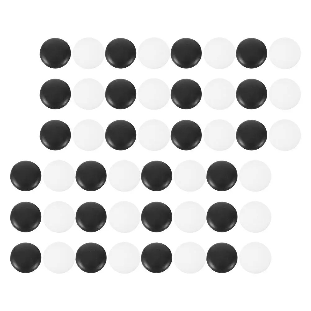 

360Pcs Resin Go Chess Pieces Standard Quantity Comfortable Grip Polished Finish for School Go Chess Supplies Home Use