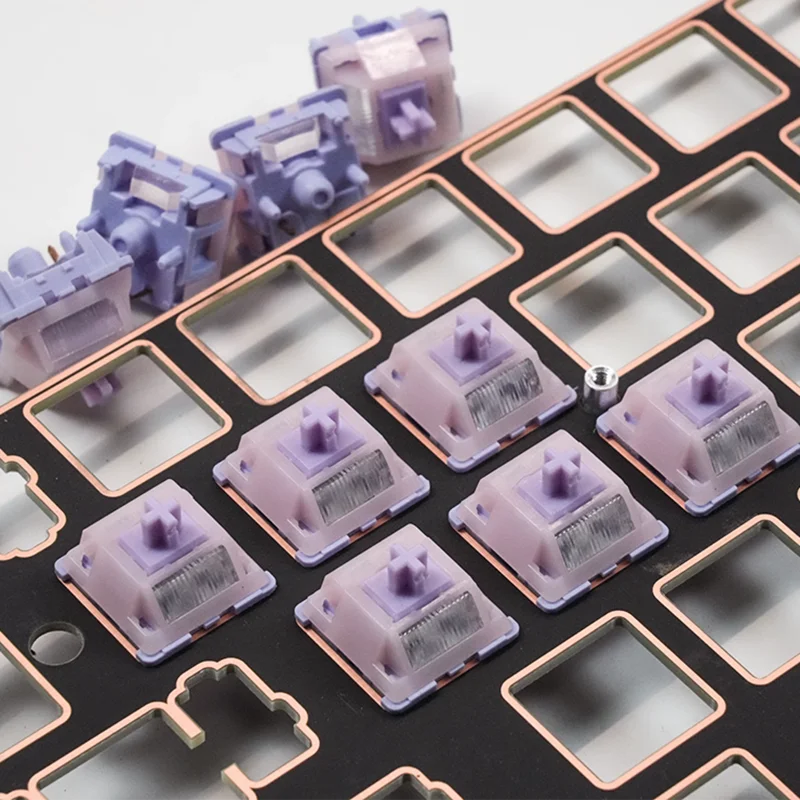 MMD Princess Switch Ultra V5 Linear Tactile HIFI Sound 5pin Lubed For Mechanical Gaming Keyboard Switchs 28g 38g 45g 53g 48g 60g