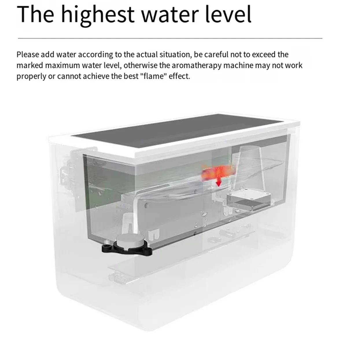 CCDD Humidificador สีขาวเสียงรบกวนลําโพงบลูทูธเดสก์ท็อปสีจําลองเปลวไฟน้ํามันหอมระเหยในร่ม USB Air Humidifier