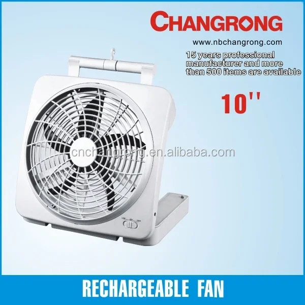 electric pp box fan brands battery with car adapter