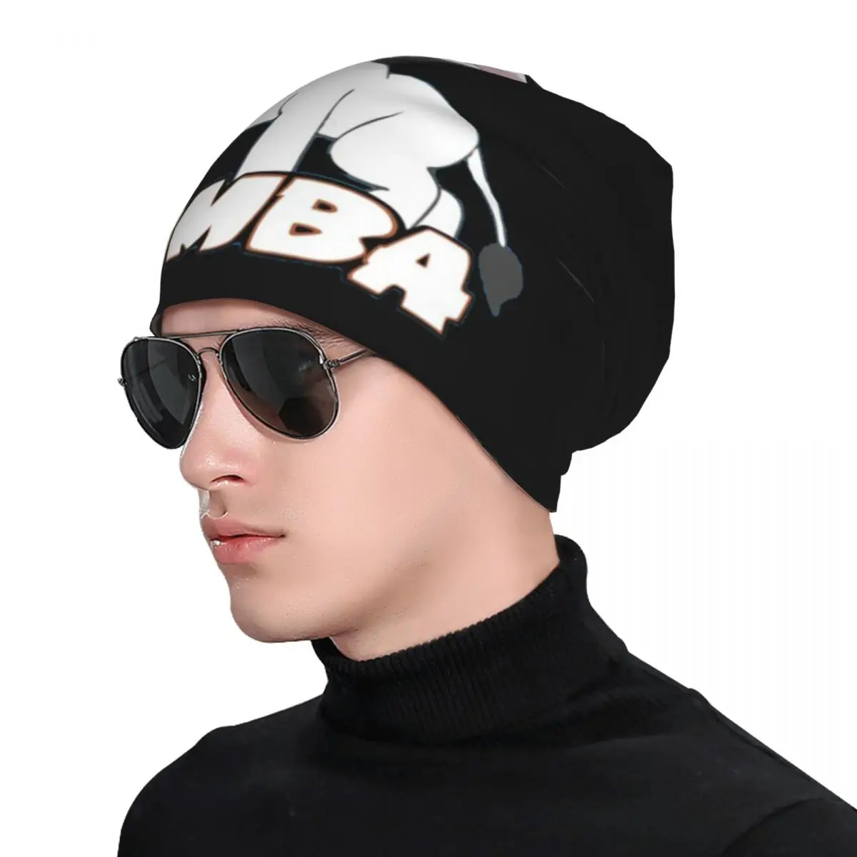 Kimba 화이트 라이온 스컬리 비니 모자 따뜻한 가을 겨울 야외 모자 유니섹스 성인용 니트 보닛 모자