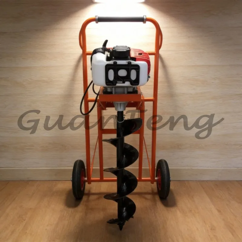 Heavy‑Duty Post Hole Digger, China Made Earth Auger Machine for Farm Digging and Tree Planting