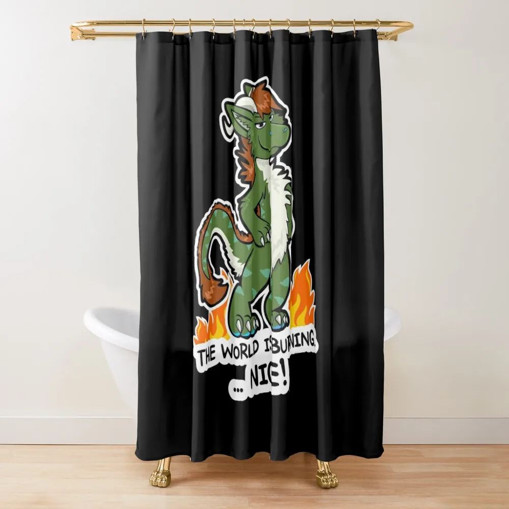 

The world is burning - Jorden Shower Curtain Waterproof Shower Bathroom Accessory Bathroom And Shower Products Curtain