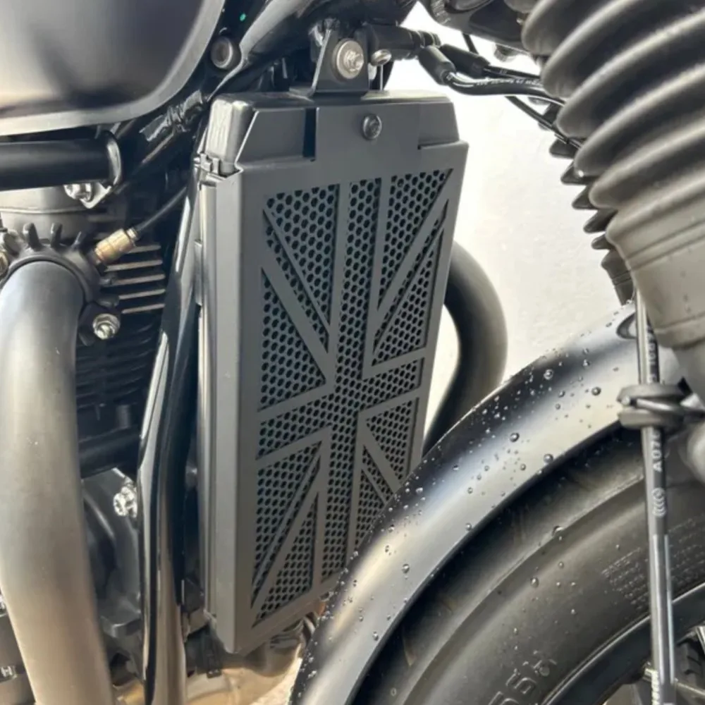 

For Speed Twin 1200 / RS Bonneville T100 T120 Thruxton T120 / R / RS 2019-2025-2026 Radiator Grille Grills Guard Cover Protector