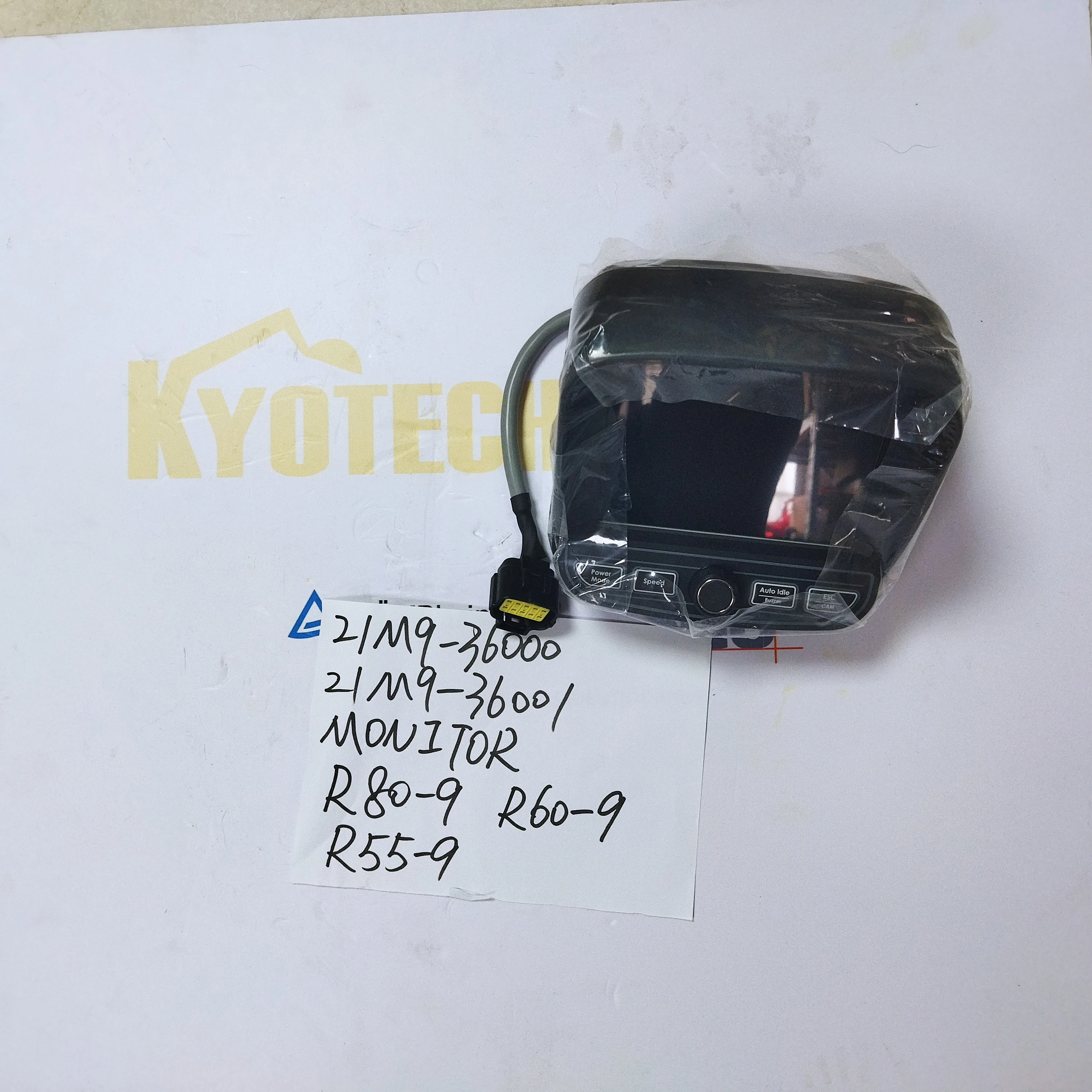 

KYOTECHS MACHINERY ENGINE PARTS 21M9-36000 MONITOR PANEL 21M9-36001 DISPLAY for EXCAVATOR R55-9 R60-9 R80-9