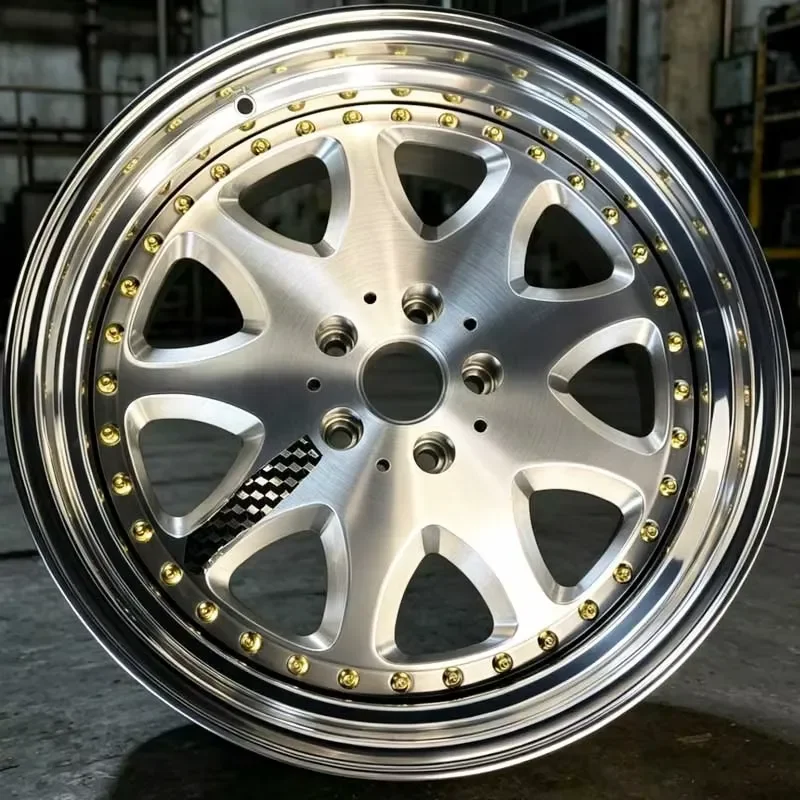 NNX Forged Wheels Two Piece 18 19 20 21 22 Inch Five Spoke Forged Car Rims Alloy Forging Wheel Factory Price