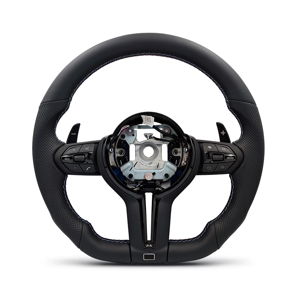 Flat Bottom M Sport Lenkard Volant Steering Wheel for BMW 5 Series E60 E61 E63 M5 M6 2005 2006 2007 2008 2009 2010