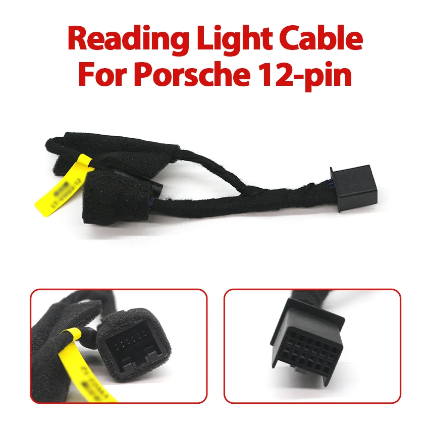 Car Dvr Recorder DashCam Dash Cam Plug And Play Cable For Porsche Reading Light Cable,Driving recorder is Easy to install cables