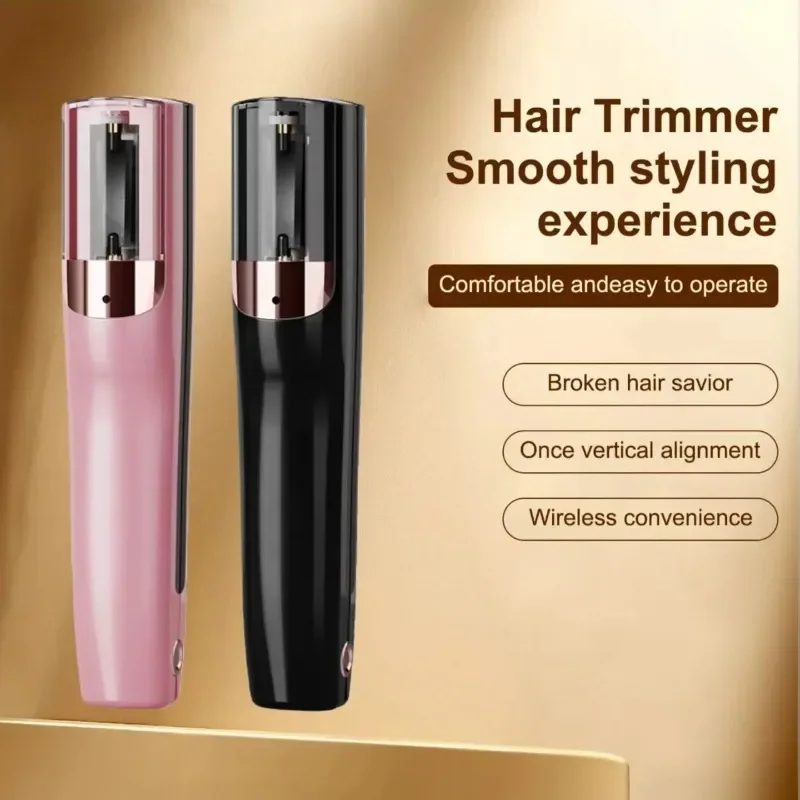 Electric Hair Clipper, Dual-Use for Care and Styling, Portable Dual Function Design, Easy to Handle Split Hair Ends. Ideal Beaut