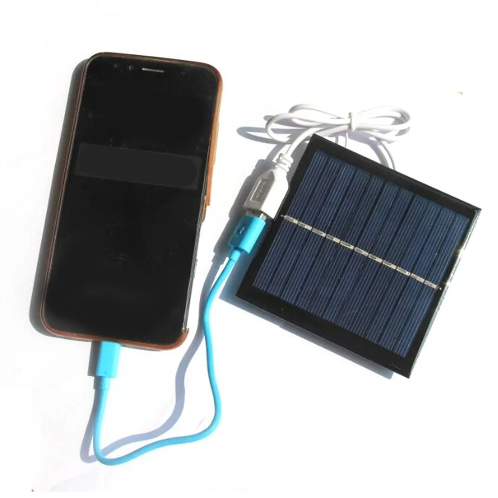 Hiking Solar Charger Portable Solar Charger Outdoor Hiking Working Voltage 5.5V 1W Solar Panel 5.5V Solar Panel