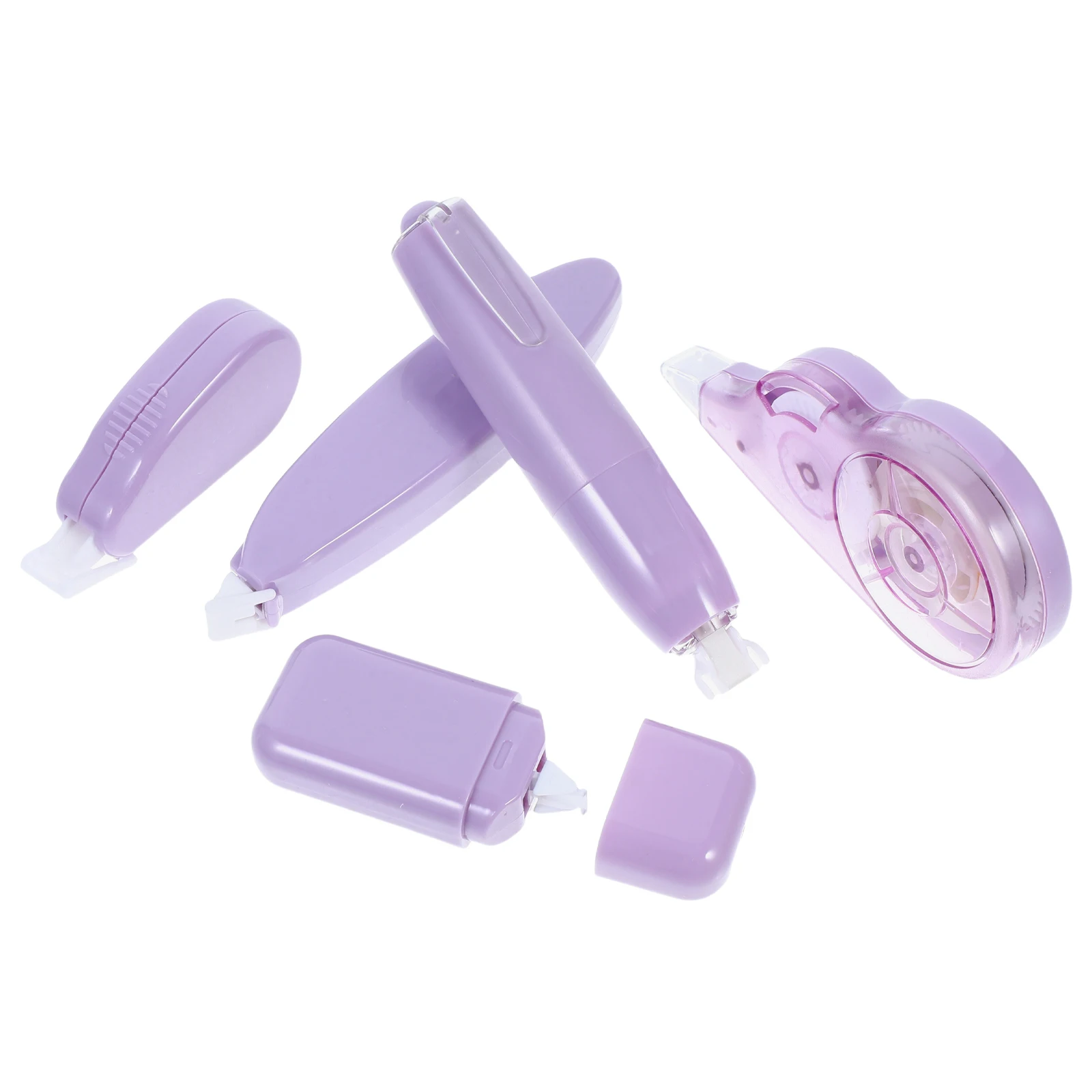 

5pcs Correction Tape Set Silent Roller Design PET Material Cute Tape for Students Japanese School Supplies