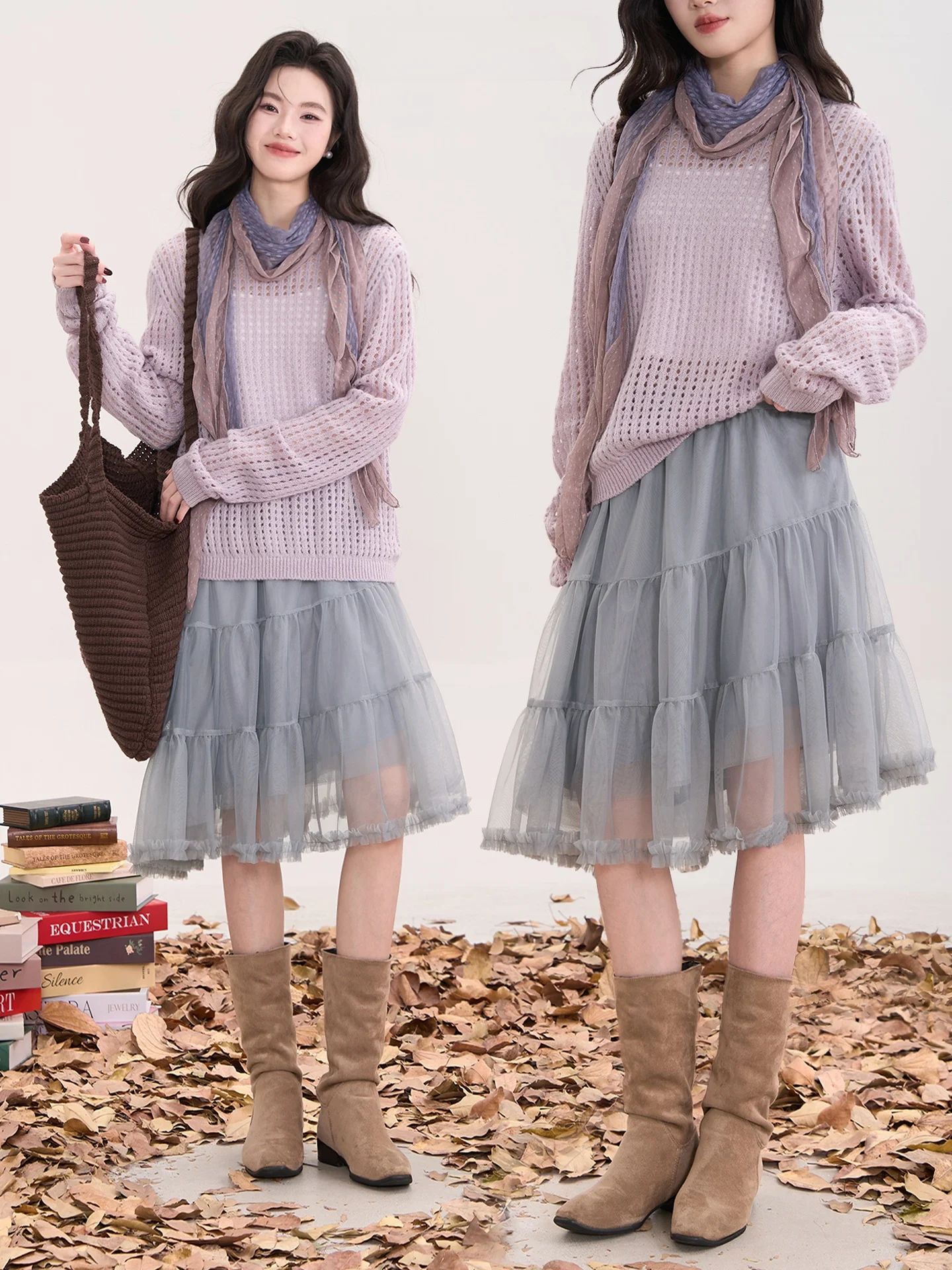 

Корейская женская юбка-полусолнце с асимметричным подолом, узором в горошек и цветочным принтом, с завышенной талией, весенняя коллекция