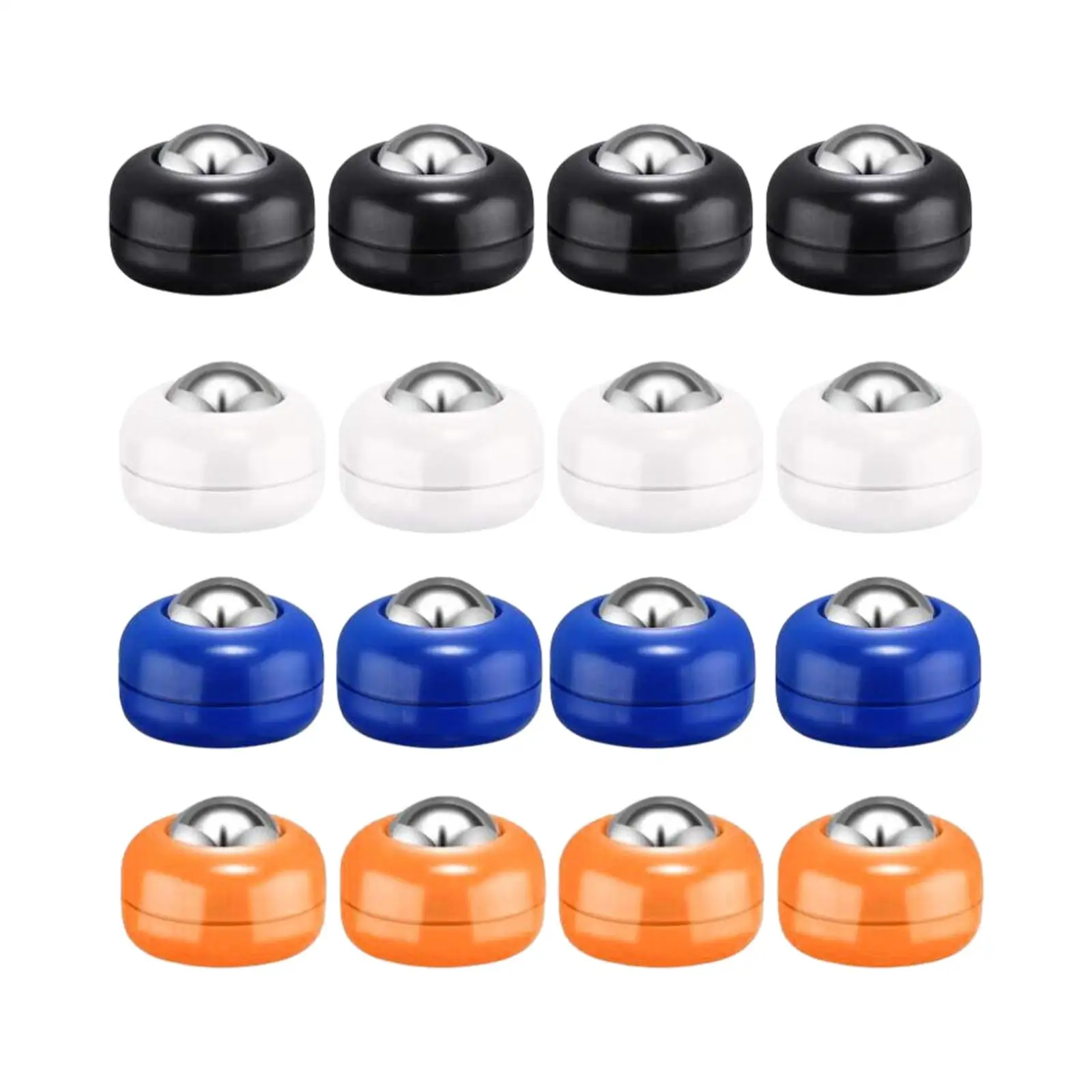 16Pcs Mini Shuffleboard Pucks Portable Shuffleboard Equipment 25mm Tabletop Game Pucks Shuffleboard Table Pucks for Family Games