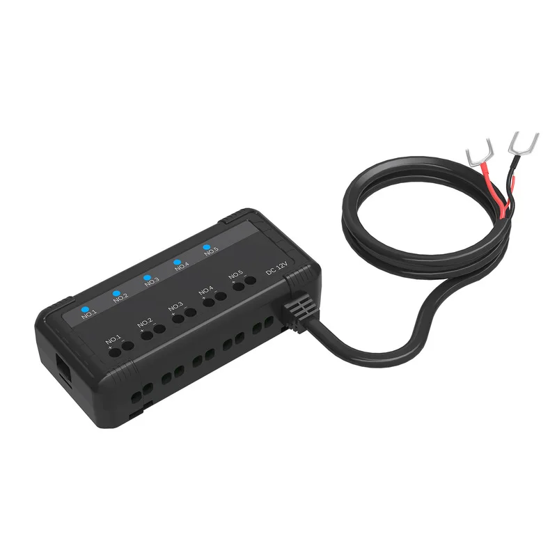 12V 20A 5-Way Motorcycle Wiring Fuse Box Low Profile Terminal Block with LED Indicator For Cars Motorbikes 12V electric vehicles