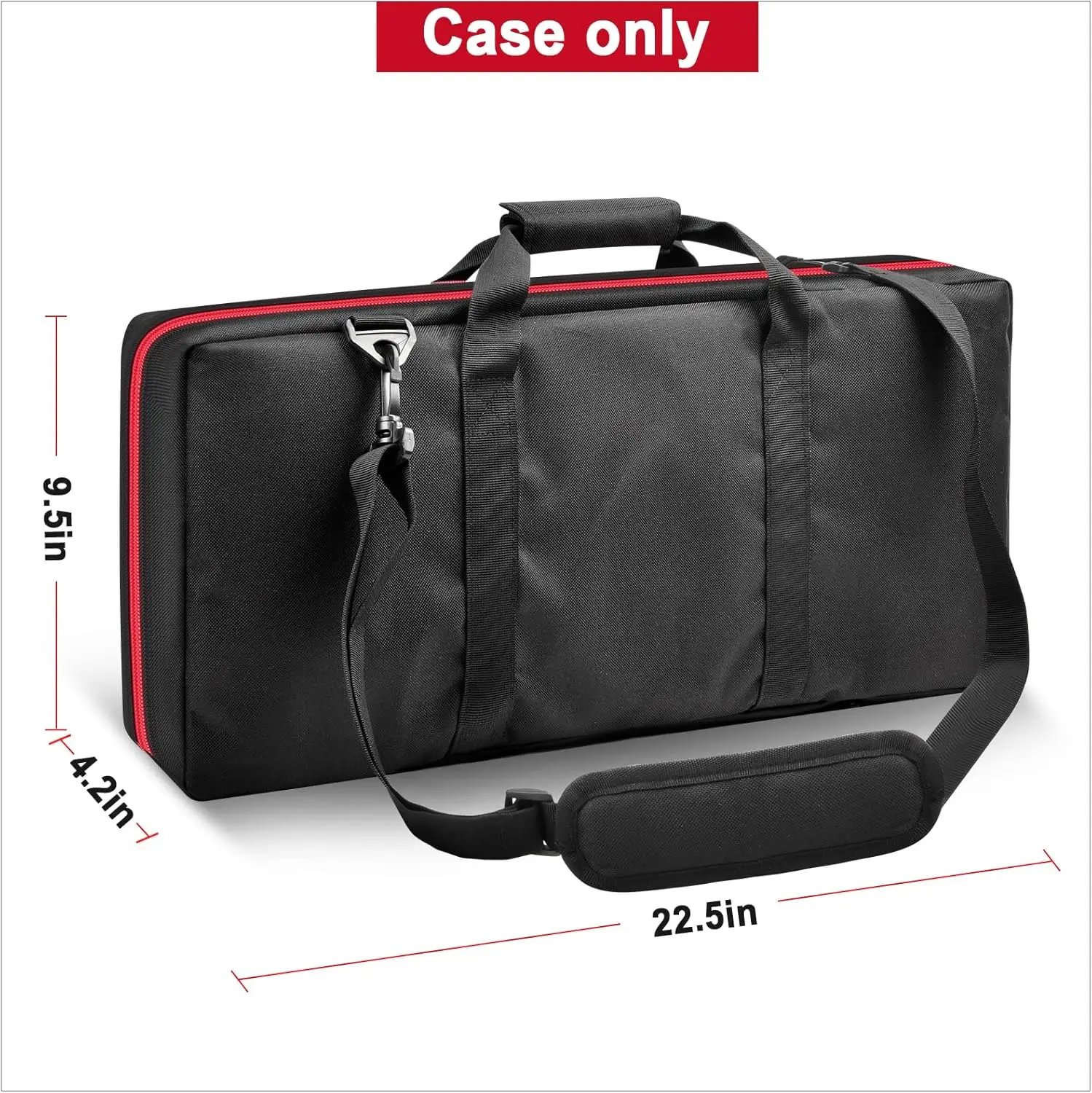 (CASE ONLY)Case Compatible with Milwaukee 2646-20 M18 / 2646-21ct M18 Grease Gun, Bare Tool Portable Carrying Storage Organizer