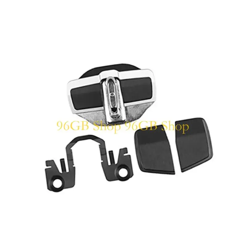 96GB Top Door Stabilizer Lock Latches Stopper Covers Anti Noise Mixture ABS Simple