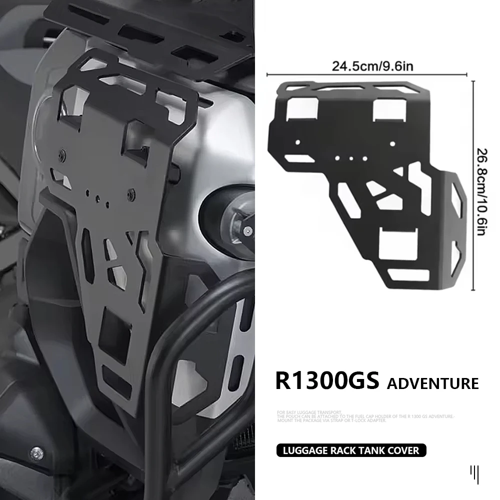 

For BMW R1300GS Adventure R 1300 GS ADV New Motorcycle Luggage Rack For Tank Cover Rack Storage Box Support R1300GSA GSA1300