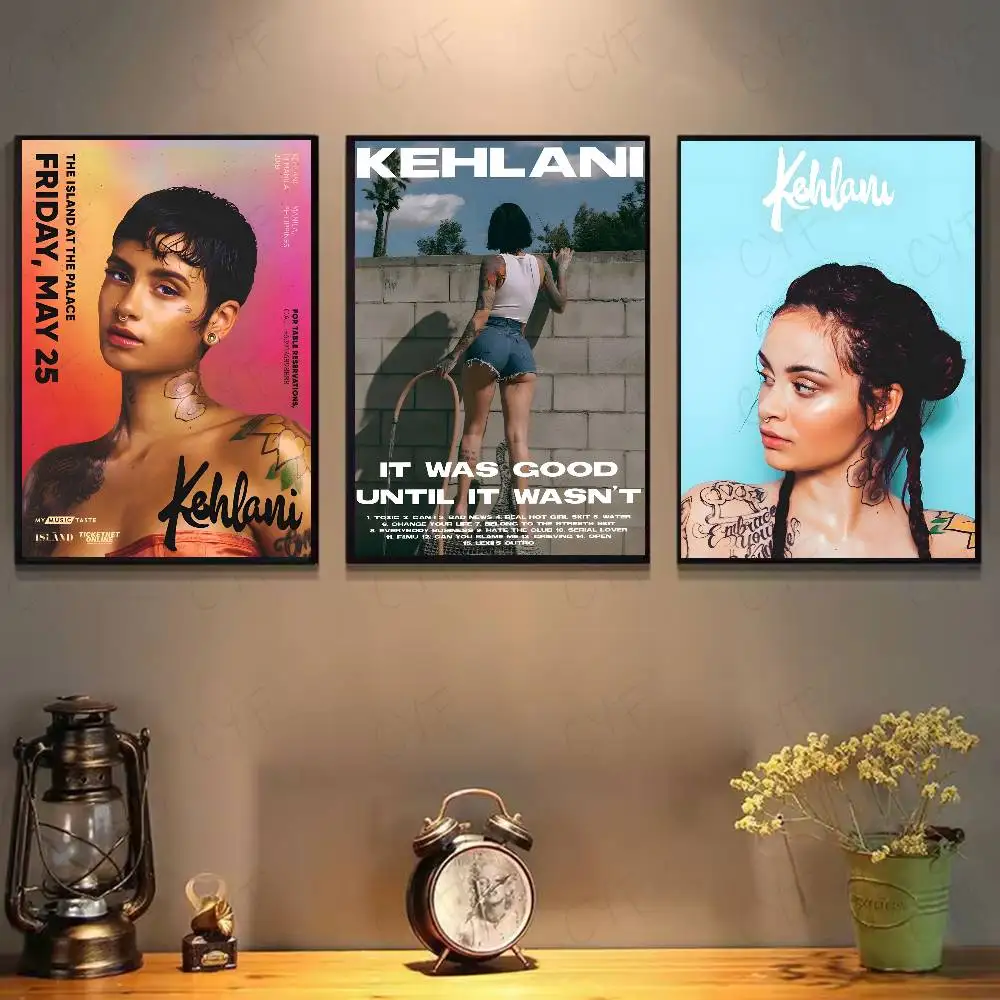 k-Kehlani It Was Good Until It Wasn't Poster sticky wall waterproof home living room bedroom bar aesthetic decoration