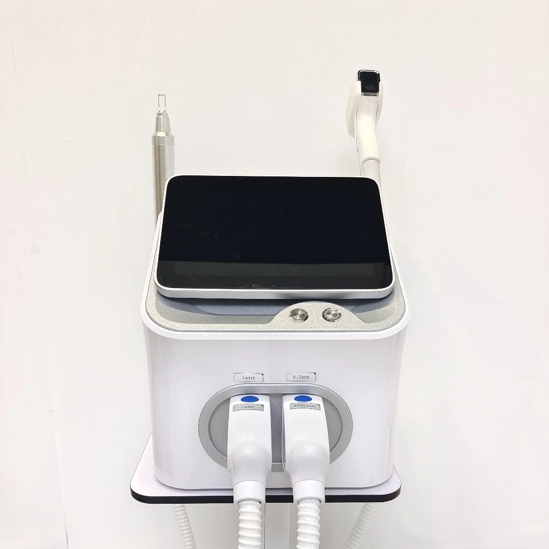 

2 in 1 Diode Laser Hair Removal Machine Laser Diode Picosecond Laser Tattoo Removal Machine With 4 Wavelength 755 808 940 1064nm