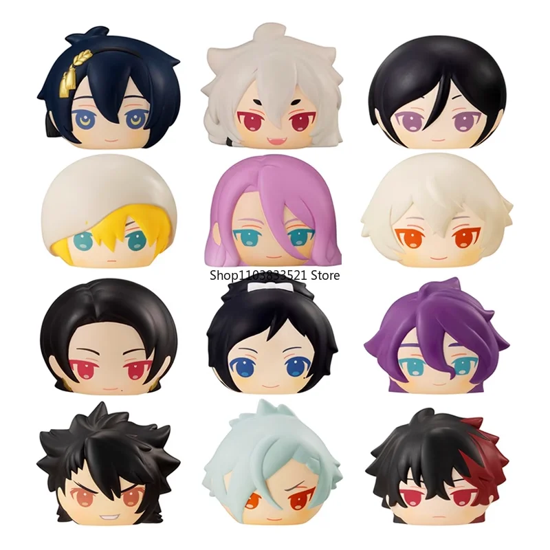 

Original Touken Ranbu Online Imanotsurugi Mikazuki Munechika Soft Head Portrait Model Action Figures Desktop Ornaments Kids Gift