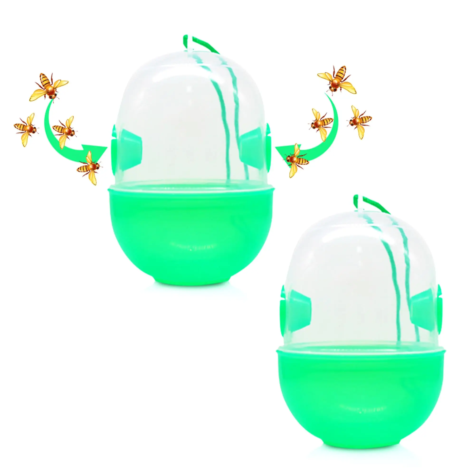 Hanging Plastic Asian Hornet Catcher Wasp Trap Fly Killer Anti Bee Killing Mosquito Yellowjacket Pest Control For